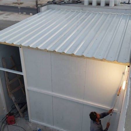 ملاحق وغرف ومستودعات ساندوتش بانل في أبها وخميس مشيط | تركيب وتصميم حسب الطلب